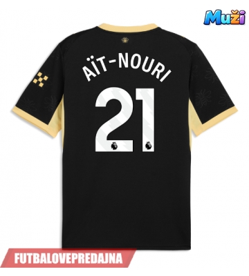 Lacne Muži Futbalové dres Manchester City Rayan Ait-Nouri #21 2026-27 Krátky Rukáv - Preč